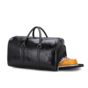 Wholesale Supplier of Unmatched Quality PU Leather <b>Travel</b> with Zipper Closure and Shoe Compartment for Daily Life Usage - Product Image 1