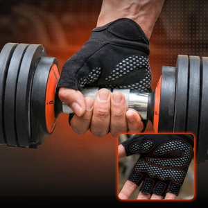 Breathable Gym Gloves for Weightlifting, <b>Dumbbells</b>, Strength Training, Crossfit & Workout Protection - Product Image 5
