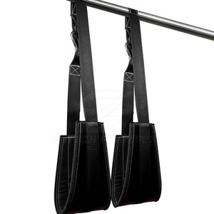 Correas ajustables para barra de dominadas con acolchado suave y soporte fuerte para entrenamiento en gimnasio, equipo de entrenamiento para hombres y mujeres - Product Image 4