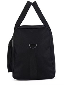 <b>Black</b> 600D Duffel <b>Bag</b> 50-70L with <b>Top</b> <b>Handles</b> and Zippered Pockets - Product Image 4