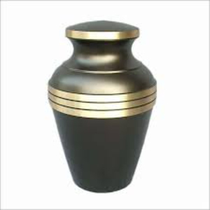Premium Hand-Engraved Brass Cremation <b>Urn</b> For Adult Ashes <b>Large</b> Decorative Funeral Memorial <b>Urn</b> With Airtight Threaded Lid - Product Image 5