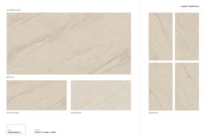 กระเบื้องพอร์ซเลน Luxuryx Punch Luster Porsh ขนาด 600x1200 มม. สำหรับปูพื้นและผนัง โครงการตกแต่งภายในหรูหราและเชิงพาณิชย์ - Product Image 3