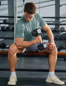 Custom Logo Men's Quick Dry Fit Sports T-Shirt Wholesale <b>Polyester</b> Breathable Moisture Wicking Round Neck Athletic Dryfit <b>Tshirt</b> - Product Image 6