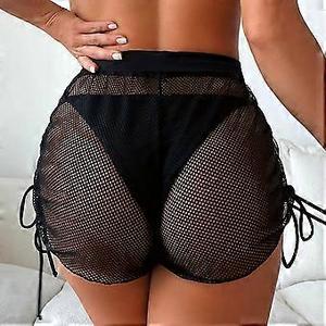 Shorts amples en tissu mesh sexy à double couche, parfaits pour le cheerleading et la course à pied - Product Image 2