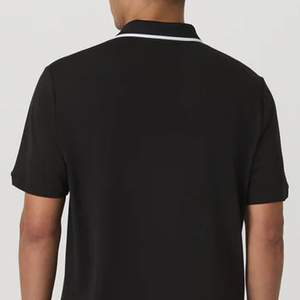 Comfortable Daily Wear Bulk Apparel Production Modern Turn <b>Down</b> Collar Tee For Men Factory Direct Premium Design Stretch Fabric - Product Image 6