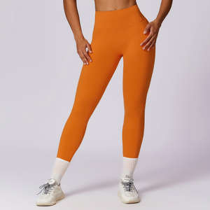 Pantalones de Yoga Transpirables Sin Costuras, Leggings Deportivos Personalizados para Mujer, Pantalones de Yoga para Fitness, Sujetador Deportivo con Logotipo Personalizado, Muestra Personalizada Disponible 2026 - Product Image 1