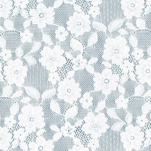 Dense Floral <b>Lace</b> Fabric Spandex/Nylon 147cm Wide Stretch Medium Weight Enhanced Softness Customizable Wedding Bridal - Product Image 1