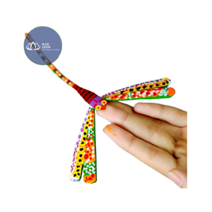Figura de Libélula de Bambú en Oferta – Artesanía de Madera Ecológica para Venta al por Menor y Exportación - Product Image 1