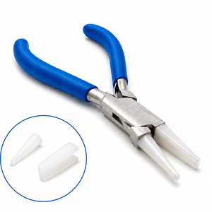 Round Nose Nylon Jaw Pliers Soft Tip Jewelry Tool Non Marring <b>Wire</b> Looping Shaping DIY <b>Craft</b> Beading Durable Tool - Product Image 3