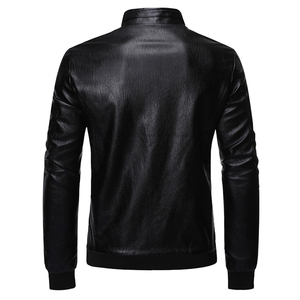 New Style Mens Real Hair-On Cowhide Leather Jacket New Design <b>Coat</b> Custom Logo Cowhide Leather Jacket - Product Image 5