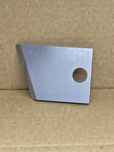 Lame de coupe fixe en carbure de tungstène pour broyeur de plastique abrasif, pièces à haute résistance des bords - Product Image 4