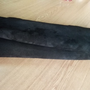 Cuir de vachette noir, d'ange, de chèvre, de mouton, de croûte de cuir, pour chaussures, doublures, semelles intérieures, sacs, ceintures, portefeuilles, vêtements, gants 1.2-1.4mm - Product Image 3