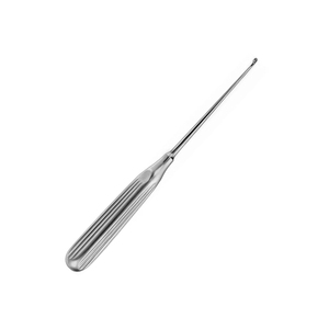Curette osseuse droite 180 mm, manche ergonomique, largeur 13 mm, instrument chirurgical en acier inoxydable, outil manuel réutilisable - Product Image 2