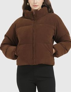 Women's Lightweight Packable Hooded <b>Winter</b> <b>Quilted</b> Puffer Jacket Detachable Sleeves Hat Zipper Closure Water Resistant Fur - Product Image 2