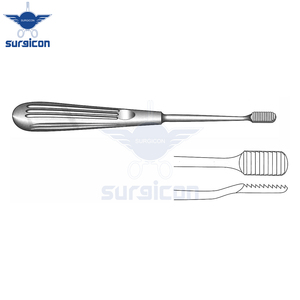 Râpe à os Lewis, longueur 19 cm / 7-1/2 pouces, largeur 15 × 8 mm, instrument chirurgical fin à une extrémité pour le ponçage et le façonnage des os - Product Image 6