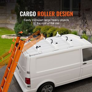 Portaequipajes de Acero Resistente de 54 Pulgadas para Remolque, con 3 Barras Transversales y Capacidad para 800 Libras, para Autos y Camionetas - Product Image 2