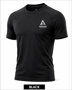 เสื้อยืดกีฬาแขนสั้นทรงเข้ารูปสำหรับผู้ชาย พรีเมียม ผลิตจากผ้าฝ้าย 100% เป็นมิตรต่อสิ่งแวดล้อม ดีไซน์ปรับแต่งได้ เสื้อฝึกซ้อมกีฬาแบบดิจิทัล - Product Image 6