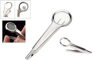 Pinzas de Precisión Profesionales, Duraderas y Ligeras de Acero Inoxidable para Eliminar Espolones de Cejas, con Punta Fina y Enfoque - Product Image 3