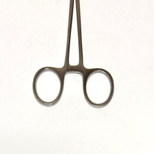 Pinzas Halstead Mosquito Curvas de Acero Inoxidable de Alta Calidad de 12.5cm, Fabricante de Instrumentos Quirúrgicos Halstead Mosquit - Product Image 3