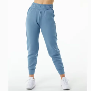 Custom Heavy Weight Wide Leg <b>Stack</b> Side Pocket Designer Embroidery logo <b>Jogger</b> Pant Oversized French Terry Sweatpants - Product Image 5