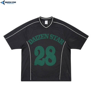 Camiseta de Fútbol Personalizada de Malla Transpirable de Secado Rápido, Uniforme de Equipo OEM, Ropa Deportiva de Entrenamiento - Product Image 3