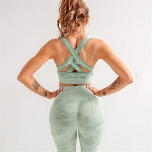 Conjuntos de Yoga para Mujer de Tallas Grandes, Hechos a Medida, de Primera Calidad, 2 Piezas, Cintura Sólida, Transpirables, Anti-Sudor, Ecológicos y Antibacterianos - Product Image 3