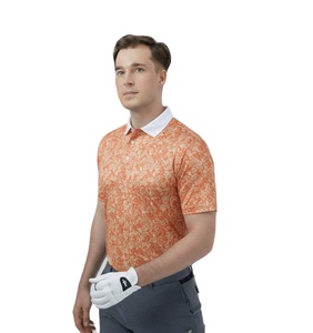 Polo de golf en gros, séchage rapide, extensible dans les 4 sens, polyester et élasthanne, nouvelle arrivée, logo personnalisé, service OEM ODM, prix d'usine, 2025 - Product Image 1