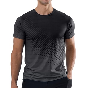 Camisetas de Running de Malla Transpirable para Hombre, Uniformes de Atletismo, Ropa Deportiva Personalizada al por Mayor, Camiseta Deportiva con Cuello Redondo - Product Image 1
