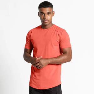 Camisetas de Punto con Serigrafía Personalizada al por Mayor para Verano, Camisetas de Manga Corta para Hombre, 100% Algodón, de Alta Calidad, Lisas y Personalizables - Product Image 1