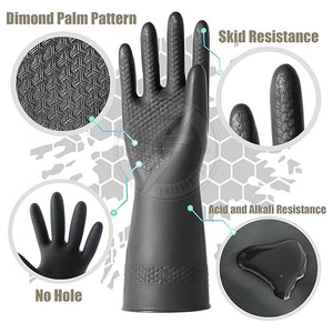 ถุงมือยางยี่ห้อส่วนตัว ขายดี ราคาสมเหตุสมผล วัสดุคุณภาพดี ขั้นต่ำในการสั่งซื้อน้อย - Product Image 6