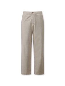 Men's Easy <b>Chino</b> Pants <b>Elastic</b> <b>Waist</b> Stretch Cotton Twill Midweight Casual Solid Plain Straight Leg <b>Chinos</b> - Product Image 2