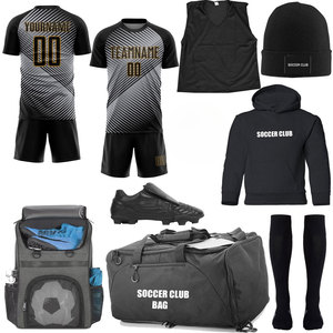 Tenues de football respirantes en tissu doux pour l'entraînement quotidien, qualité professionnelle pour les matchs - Product Image 1