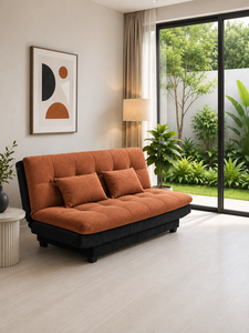 Sofá Cama de Tres Plazas Roblox de Emerald Sofa para Villa, Apartamento, Sala de Estar, Hotel, Modo 2 en 1, Fabricante de Sofás de Tela Personalizados - Product Image 4