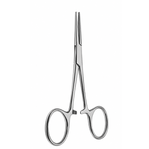 Pinzas Hemostáticas Quirúrgicas Curvas y Rectas de Acero Inoxidable, Instrumento Médico Reutilizable, Fabricante OEM, Certificado CE - Product Image 2