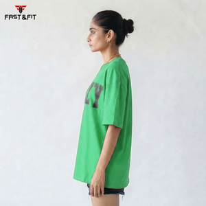 Camiseta de Moda 100% Algodón, Corte Regular, Manga Larga, Color Sólido, Logotipo Personalizado, Lavable, para Hombre y Mujer, Diseño de Plumas, Verano - Product Image 6