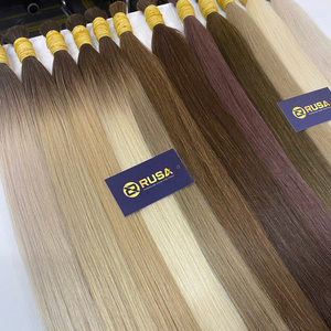 Cheveux humains bruts vietnamiens 100% naturels, super double drawn, cuticules alignées, vente en gros - Product Image 2