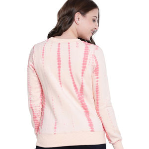 Sweat-shirt à col rond pour femme de haute qualité, respirant, écologique, doublé, avec broderie et impression sur le devant, style décontracté, hiver - Product Image 3