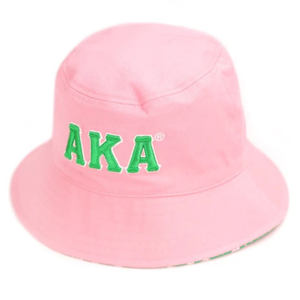 Sombrero de Pescador Bordado Personalizado en Rosa y Verde, Sombrero de Sol Informal de Algodón, Unisex, para Verano, Playa, Viajes, Accesorio de Moda - Product Image 1