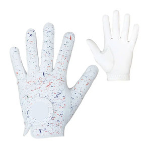Guantes de Golf de Piel de Oveja de Alta Calidad con Logotipo Personalizado, para Mano Derecha, Transpirables, de Dedo Completo, para Hombre, Deportivos, para Todo Clima - Product Image 1