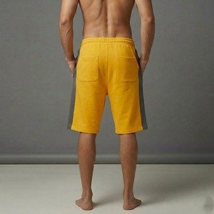 Shorts de sport pour hommes à blocs de couleur, séchage rapide, respirants, pour la gym, la course et l'entraînement, taille élastique, décontractés et athlétiques – Grande Vente - Product Image 5