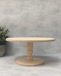 Support à gâteau réglable en bois, écologique et fait main, pour boulangeries et événements - Product Image 4