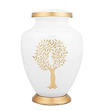 Custom Made Durable Black <b>Ash</b> Marble Brass Metal European Style 200 Cubic Inch Adult <b>Pet</b> Cremation Urn <b>Keepsake</b> 1 Year Warranty - Product Image 4