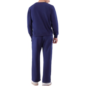 Ensemble de survêtement pour homme en molleton 100% coton personnalisé, pantalon de survêtement, vêtements de nuit - Product Image 6