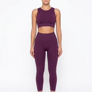 Leggings de compression haute pour femmes, taille haute, personnalisés, pour la gym, le yoga, le fitness, résistants aux squats, vêtements de sport - Product Image 5