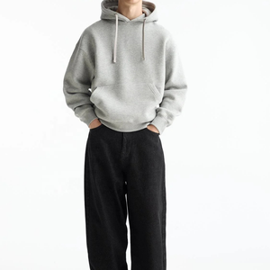 <b>Thermal</b> Hoodie 100% Fleece Oversized Hoodies for <b>Men</b> <b>Top</b> Selling Custom Hoodies Winter Season with Lace Hooded Neck - Product Image 3