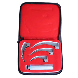 Laringoscopio Veterinario LED Medivolve Macintosh Curvo de 4 Piezas de Acero Inoxidable, Certificado CE Clase I, 1 Año de Garantía, OEM, ODM, Venta al Por Mayor - Product Image 4