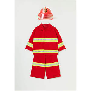 OZKIZ Conjunto de Accesorios de Bombero Coreano para Niños, Ropa de Primavera/Otoño para Niños de 2 a 6 Años, Moda Infantil al por Mayor - Product Image 1