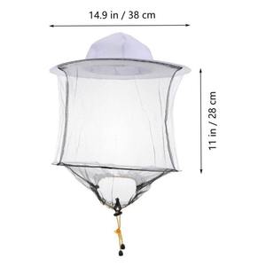 Combinaison d'apiculture en coton avec fermeture éclair, tissu doux, confortable et de qualité supérieure, ultra 3 couches, avec voile de protection, pour adultes et enfants - Product Image 6