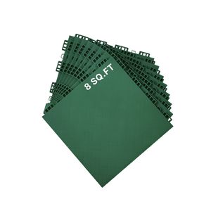 Piastrelle per Pavimento Hockey Dryland, Tappetino Versatile 12 X 12, 8 Pezzi, Pavimentazione Sportiva Incastrabile per Allenamento e Danza - Product Image 1