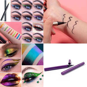 ปากกาอายไลเนอร์แบบน้ำหลากสี กันน้ำ ติดทนนาน สีเหลือบเปลี่ยนเฉดสี อายไลเนอร์แต่งหน้า เครื่องสำอาง รับผลิตแบรนด์ส่วนตัว - Product Image 4
